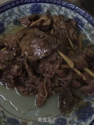 #快手懒人餐#牛肉炒木瓜的做法步骤：3