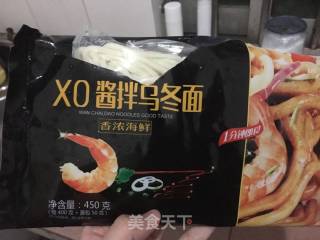 xo酱土豆肉丝炒面的做法步骤：1