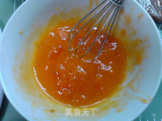 豆沙柿子饼的做法步骤：2