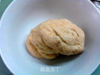 豆沙柿子饼的做法步骤：4