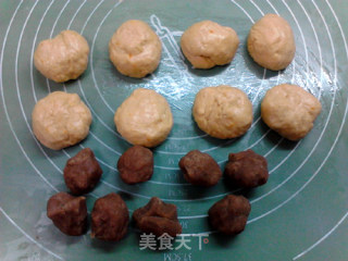 豆沙柿子饼的做法步骤：5