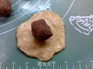 豆沙柿子饼的做法步骤：6