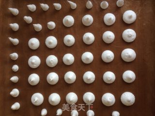 蘑菇蛋白糖的做法步骤：6