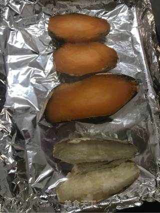 芝士焗红薯的做法步骤：3