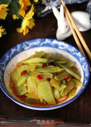 “快手懒人餐”香辣莴笋的做法步骤：7