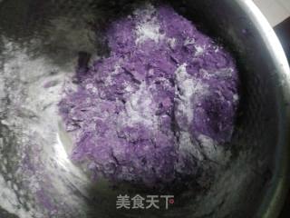 南瓜紫薯饼的做法步骤：3