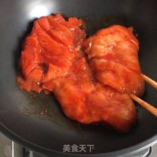 无油煎鸡排的做法步骤：1