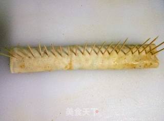 豆腐皮卷的做法步骤：6