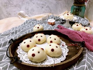 萌猪馒头的做法步骤：27