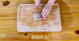 日式烤白菜色拉的做法步骤：2