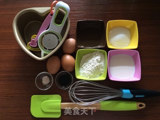 斑斓相思蛋糕的做法步骤：1