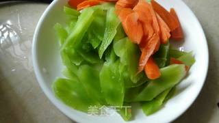 莴笋肉片的做法步骤：1