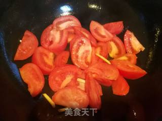 西红柿炒鸡蛋的做法步骤：5