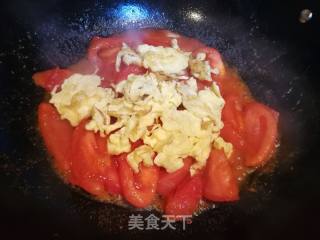 西红柿炒鸡蛋的做法步骤：6