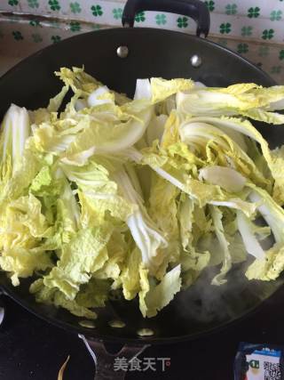 扇贝娃娃菜的做法步骤：4
