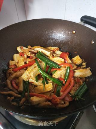 小炒豆腐的做法步骤：9