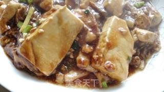 肉末豆腐的做法步骤：5
