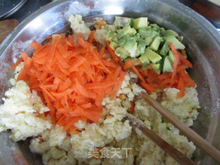 鲜果蔬芝士司康的做法步骤：10
