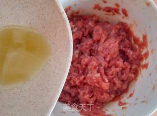 油豆腐镶肉的做法步骤：3