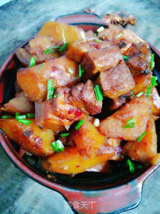 五花肉焖土豆的做法步骤：10