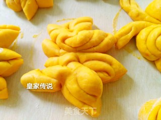 南瓜花卷的做法步骤：10