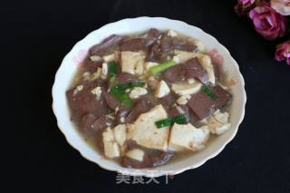 鸭血豆腐羹的做法步骤：5