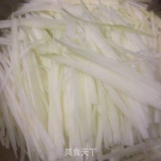 芥末木瓜丝的做法步骤：2