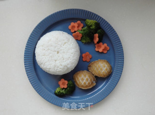 鲍鱼捞饭的做法步骤：6