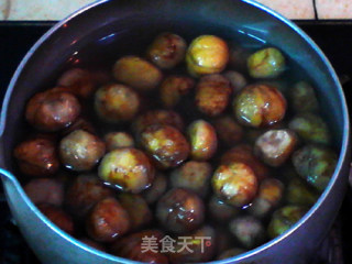 糖霜栗子的做法步骤：7