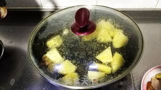 家常土豆炖豆角的做法步骤：5