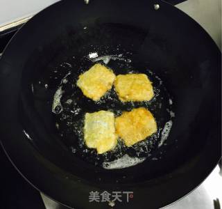 糖醋锅塌带鱼的做法步骤：8