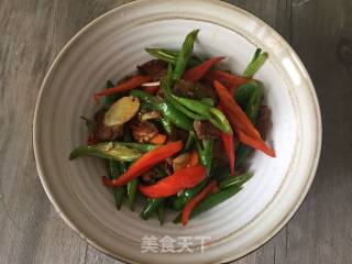 杭椒牛肉的做法步骤：8