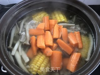 仔排菌蔬煲的做法步骤：9