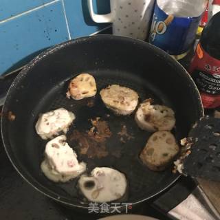 余外婆藕夹肉的做法步骤：8
