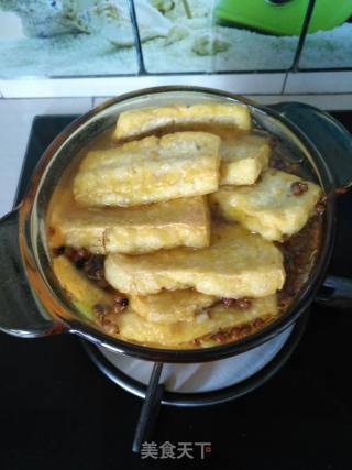 似肉非肉炖豆腐的做法步骤：10
