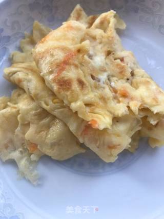 鸡蛋煎饼的做法步骤：3