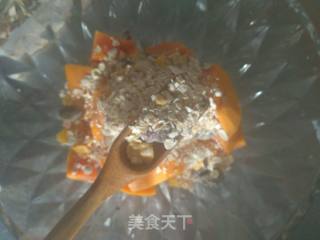 快手懒人餐之木瓜牛奶燕麦粥的做法步骤：5