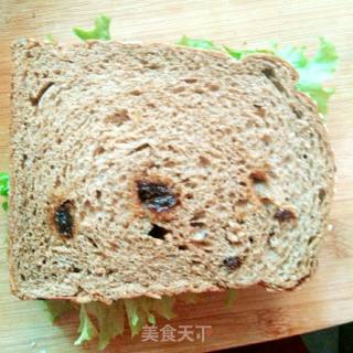 #懒人快手餐#三明治的做法步骤：3