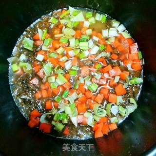 梅菜焖饭的做法步骤：4