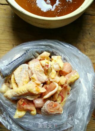 花豆炖土鸡的做法步骤：1