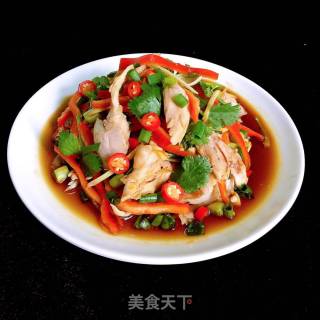 快手懒人餐～～手撕鸡的做法步骤：7