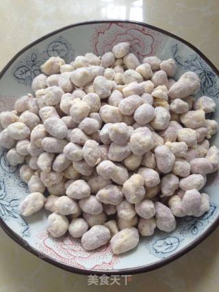 奶味糖霜花生的做法步骤：6