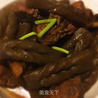 魔芋烧鸭腿的做法步骤：9