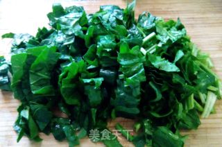 肉末菠菜的做法步骤：2