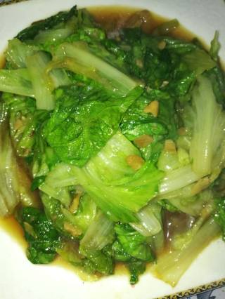 蒜香生菜的做法步骤：5