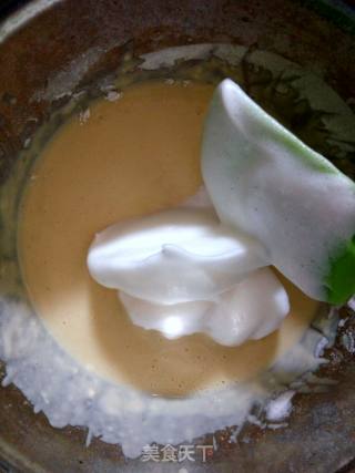 不用一滴油做奶香松饼的做法步骤：4
