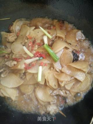 萝卜烧肉的做法步骤：6