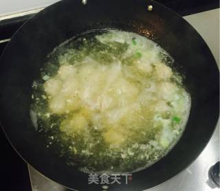 菠菜丸子汤的做法步骤：6