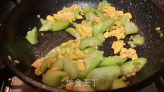 丝瓜炒蛋的做法步骤：5