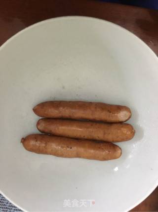 热狗早餐包的做法步骤：2